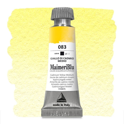 Cadmium Yellow Medium, 12 ml.