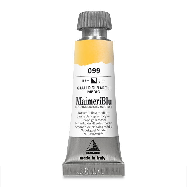 Naples Yellow Medium, 12 ml.