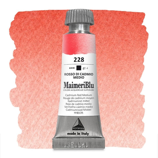 Cadmium Red Medium, 12 ml.