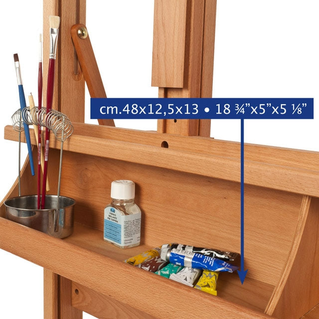 Deluxe Studio Easel M-06D (art supplies sold separately)