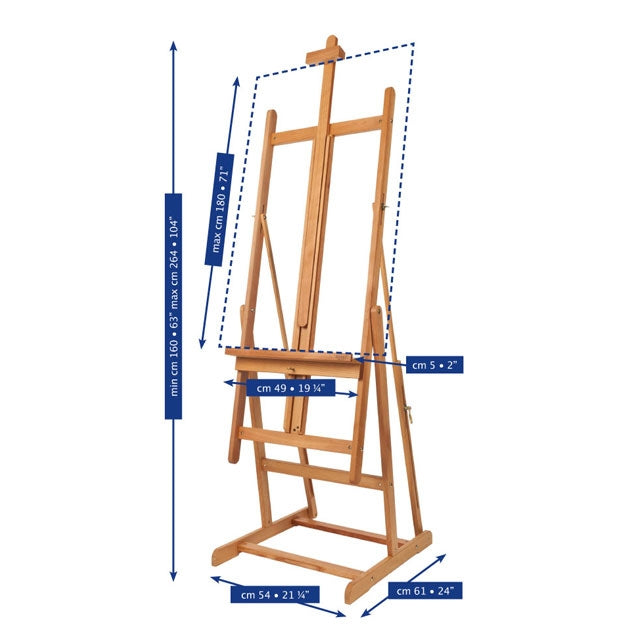 Convertible Studio Easel M-08