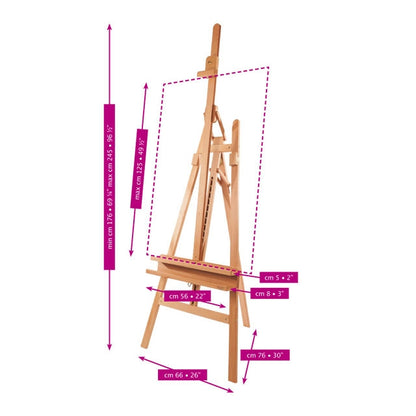 Lyre Studio Easel M-11D