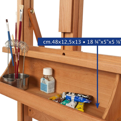 Deluxe Convertible Easel M-18D (art supplies sold separately)