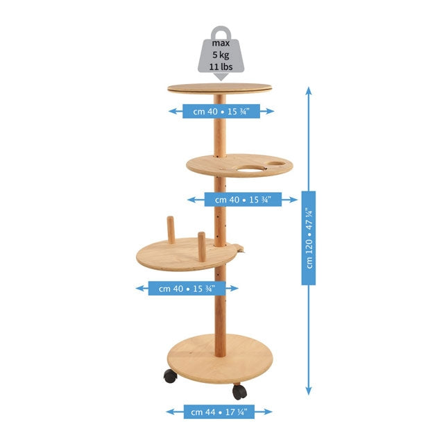 Multi-Level Artist Support Stand