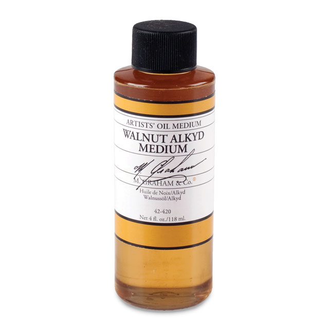 Walnut Alkyd Medium, 4 oz. bottle