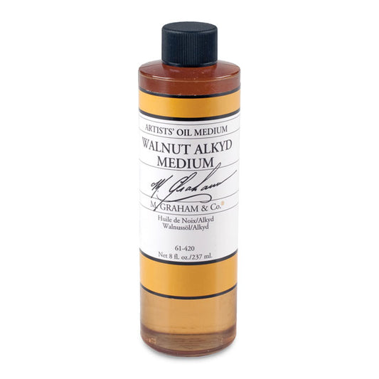 Walnut Alkyd Medium, 8 oz. bottle