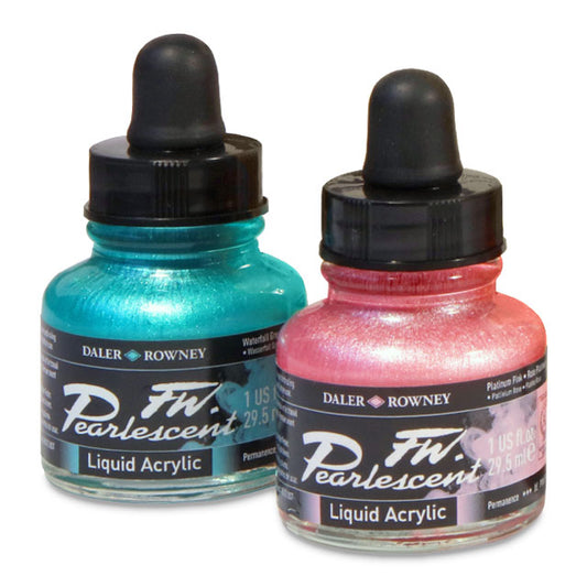 FW Pearlescent Liquid Acrylic Artists' Inks