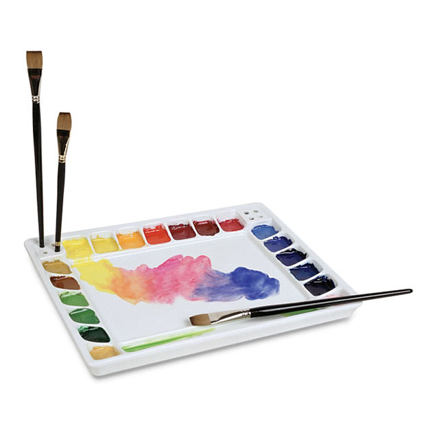 Tom Lynch Porcelain Palette (Paint and brushes not included)