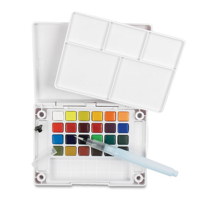 Koi Watercolor Pocket Field Sketch Box