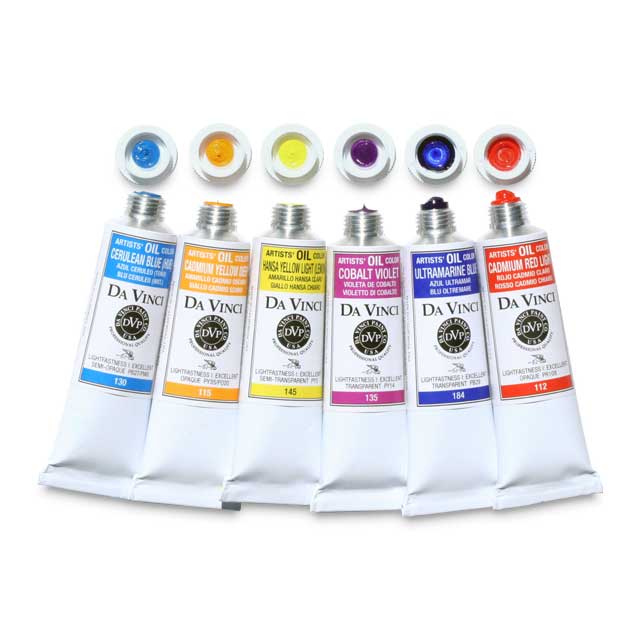 Da Vinci Artists' Oil Color Tubes