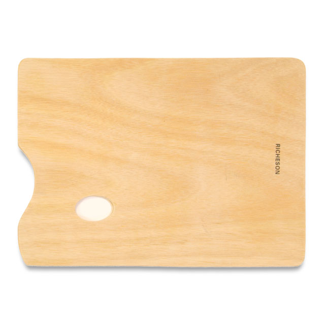 Wooden Rectangular Palette