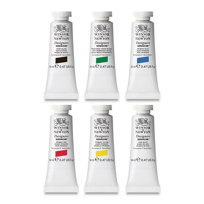 Designers Gouache Primary Set of 6