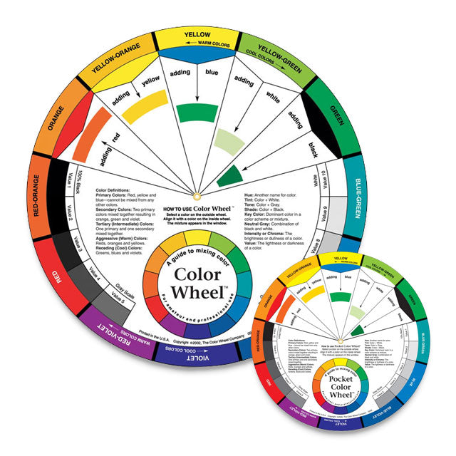 Color Wheel Mixing Guide