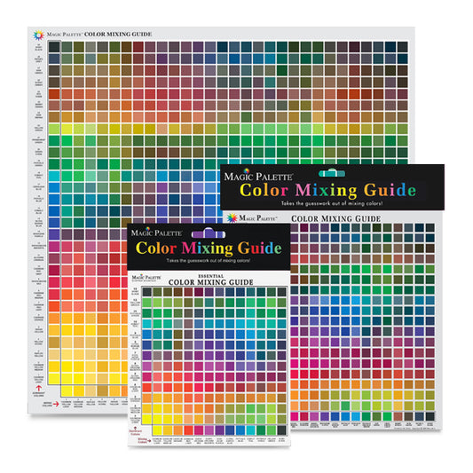 Magic Palette Paint Color Mixing Guides