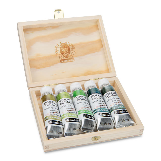 Horadam Aquarell Artist Watercolor - Super Granulating Forest Set