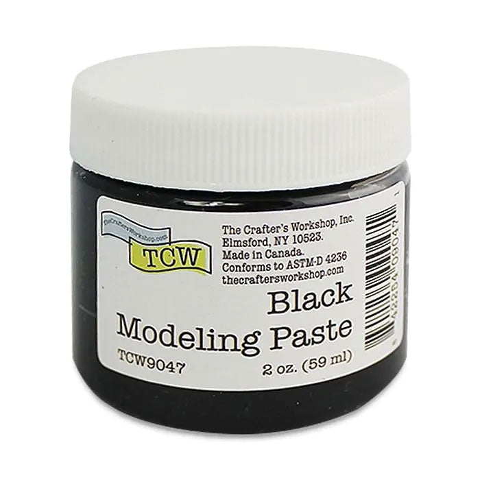 Modeling Paste, Black, 2 oz.