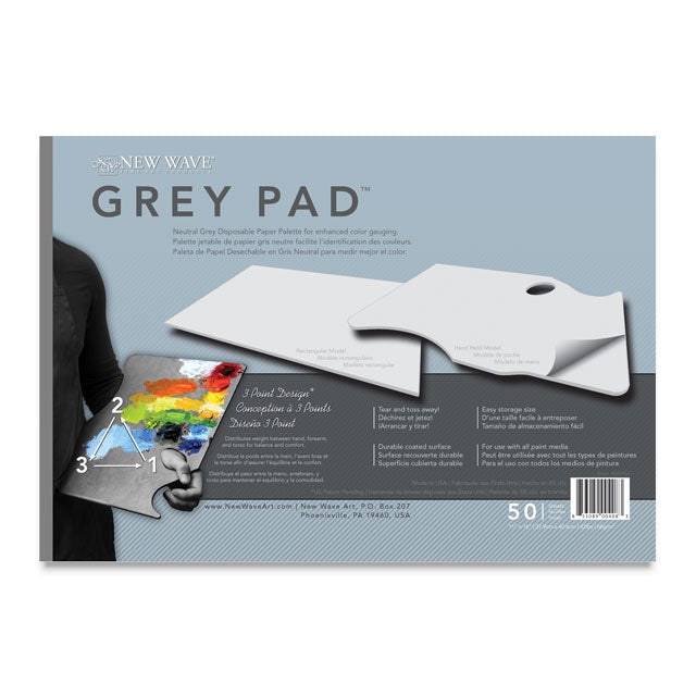 Grey Pad Disposable Palette