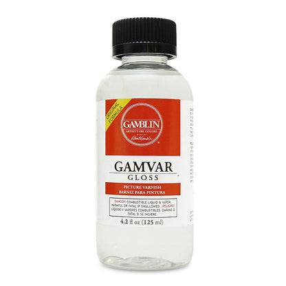 Gamvar Gloss Varnish, 4 oz.