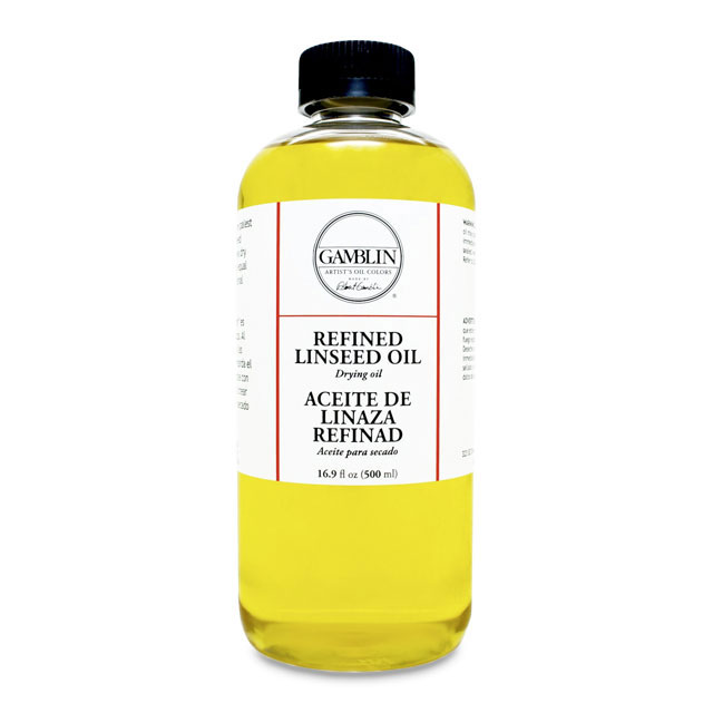 Gamblin Refined Linseed Oil