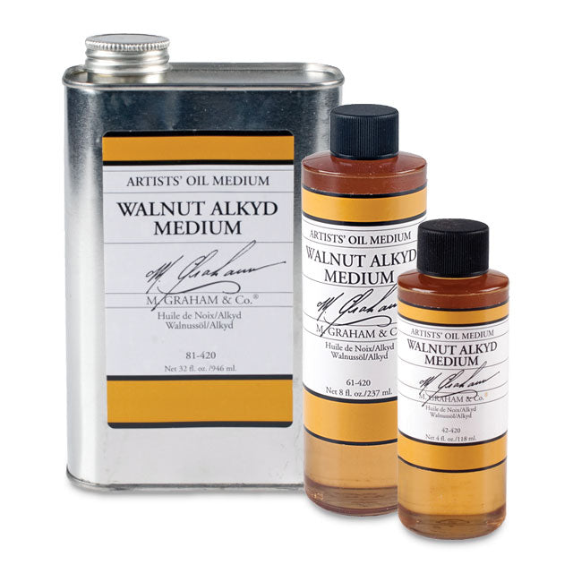 Walnut Alkyd Oil Mediums