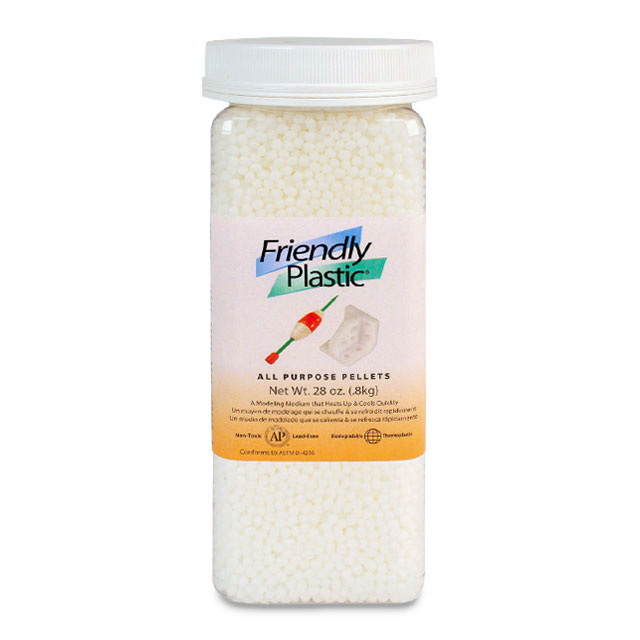 Friendly Plastic Pellets, 28 oz. Jar