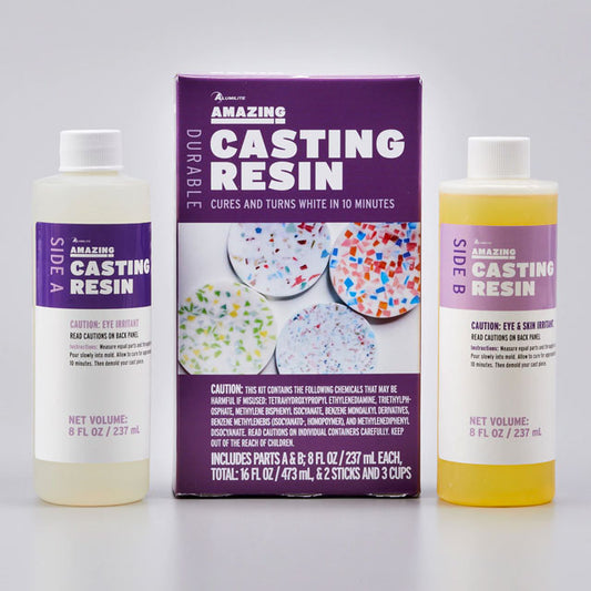 Amazing White Casting Art Resin Kit, 16 oz.