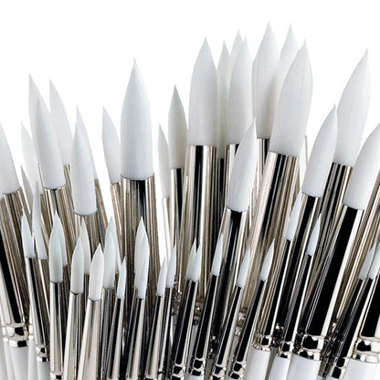  Short Handle Round 7 Brush Set