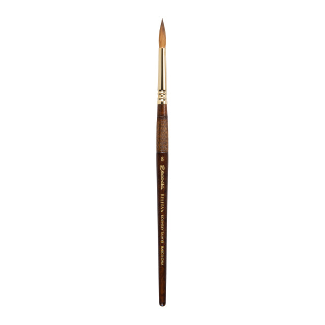 Reserva Series 1212 Tajmyr-Kolinsky Sable Pointed Round Brush Set of 6 in Wooden Box