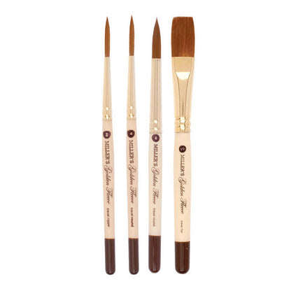 Golden Fleece Synthetic Watercolor Travel Brush