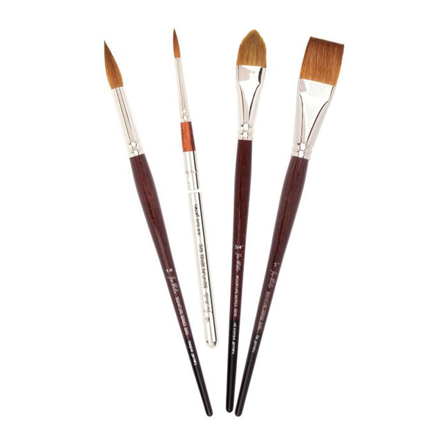 Joe Miller Signature Series 50/50 Watercolor Brushes