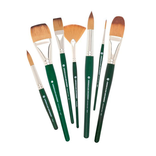 American Journey Interlocked Synthetic Brushes