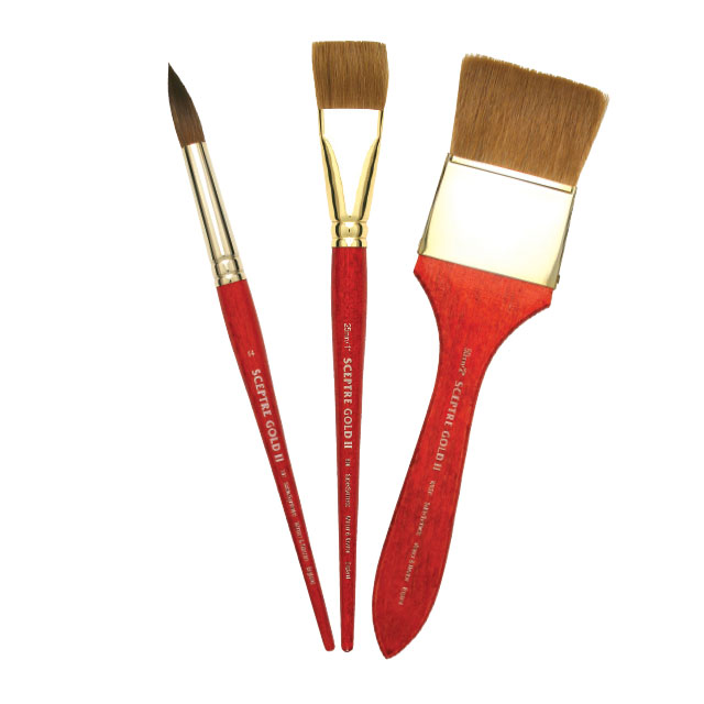 Winsor & Newton Sceptre Gold II Brushes