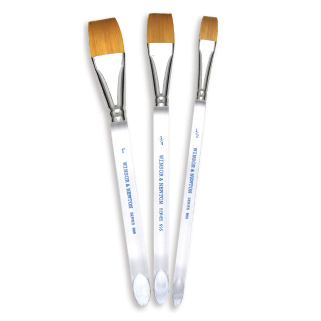 Winsor & Newton Series 995 Aquarelle Flat Brushes