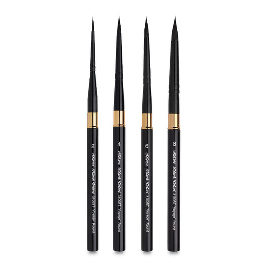 Black Velvet Voyage Travel Brushes