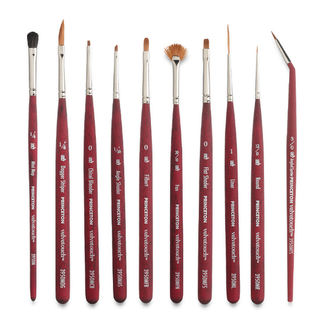 Velvetouch Series 3950 Synthetic Brushes