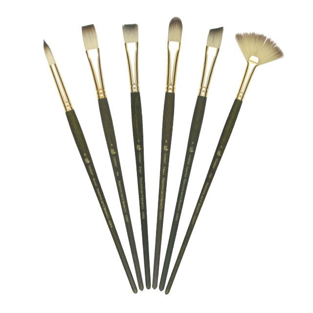 Umbria Series 6200 Synthetic Long Handle Brushes