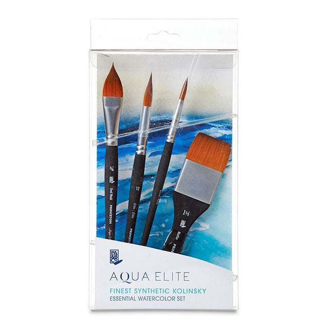 Aqua Elite Synthetic Kolinsky Sable Brush Sets