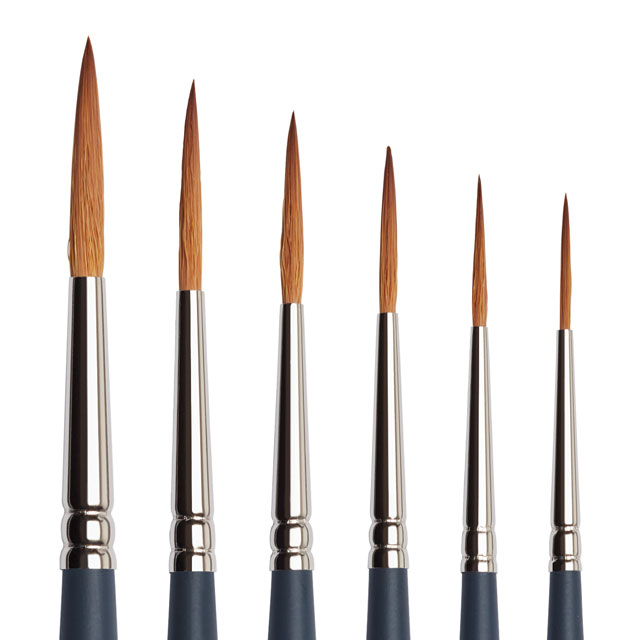 Professional Watercolor Synthetic Sable Brushes