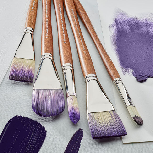 Artists' Oil Synthetic Hog Brushes