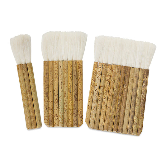 Yasutomo Pipe Handle Hake Brushes