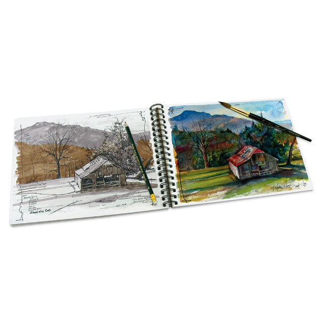 Kilimanjaro Natural White Watercolor Paintbook