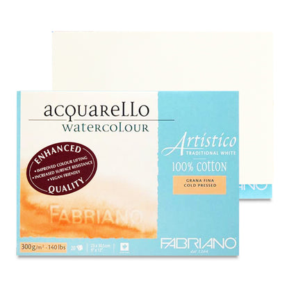 Artistico Traditional White Watercolor Blocks