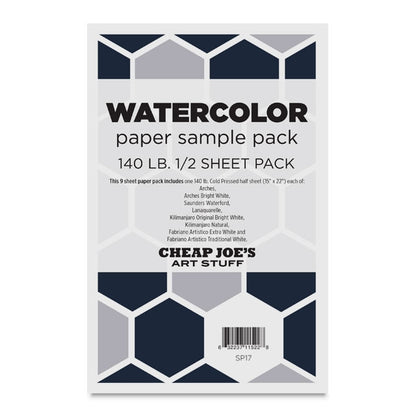 140 lb. 1/2 sheet Sample Pack