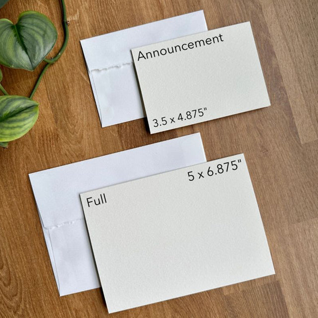 Creative Cards and Envelopes Sizes