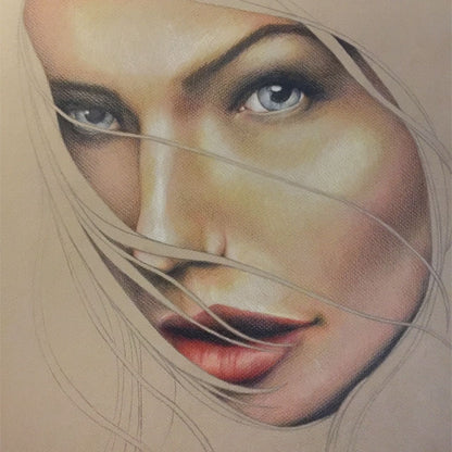 Colored Pencil on Mi-Teintes Drawing Paper by Julie Davis