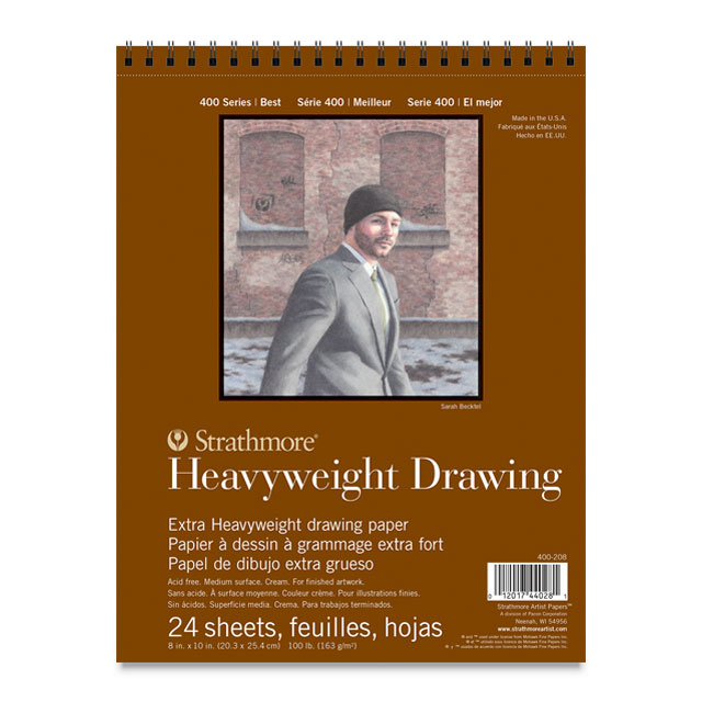 Heavyweight Drawing Pad, 8" x 10"