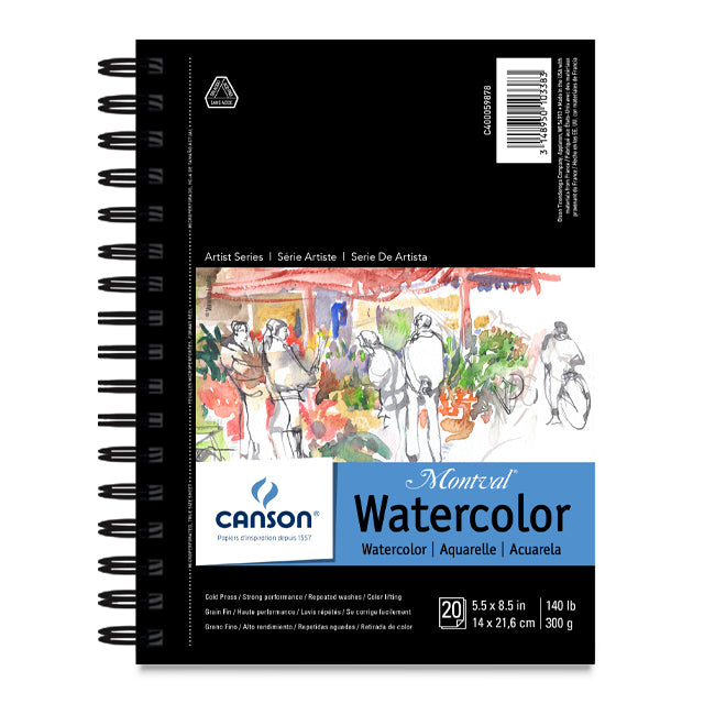 Artist Series Montval Watercolor Sketchbook