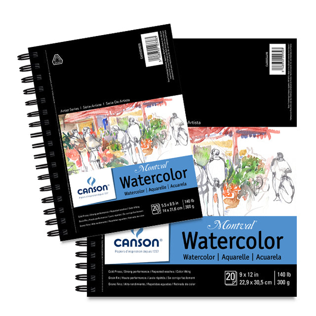 Artist Series Montval Watercolor Sketchbooks