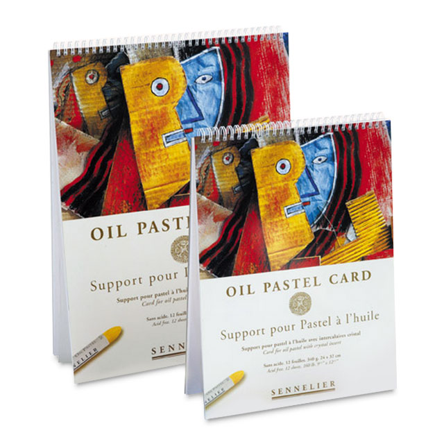 Oil Pastel Card Pad