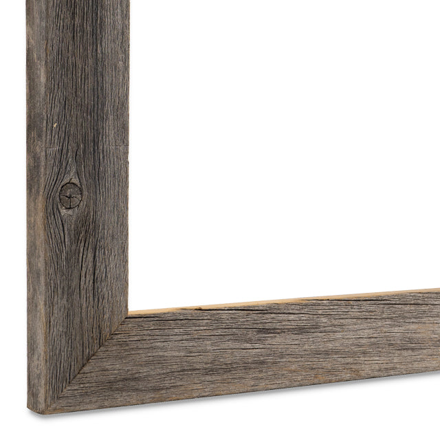 Rustic Creations Economy Barnwood Frame Corner Detail